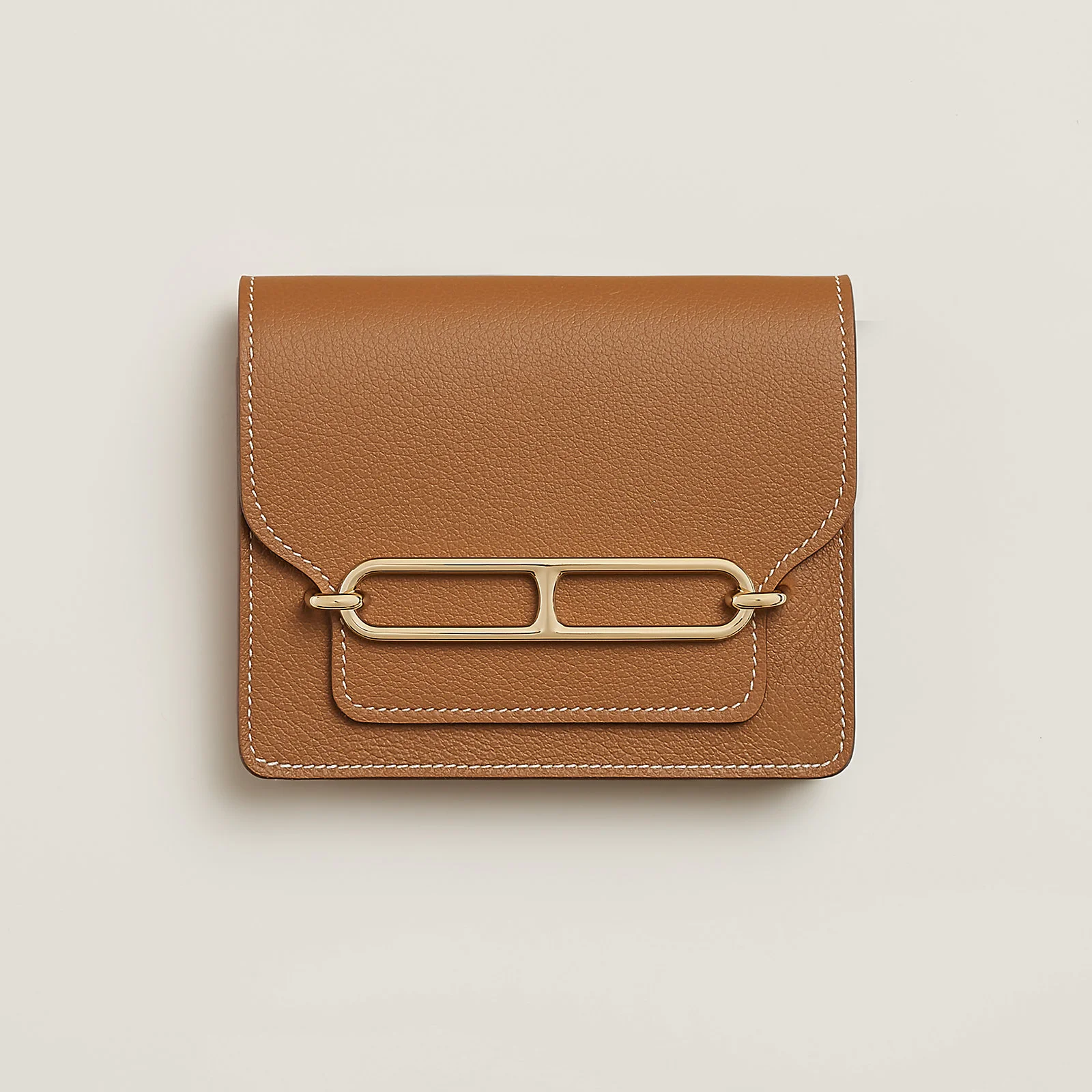 กระเป๋าสตางค์ Hermès Constance Slim สีส้มนำโชคปี 2026