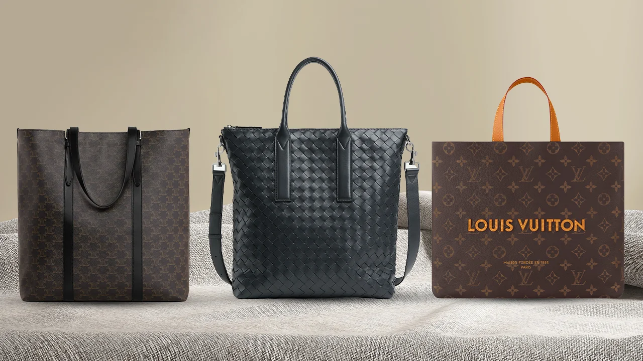 6 กระเป๋าผู้ชายสายแบก Tote แบรนด์เนมจุของสุดลักชู