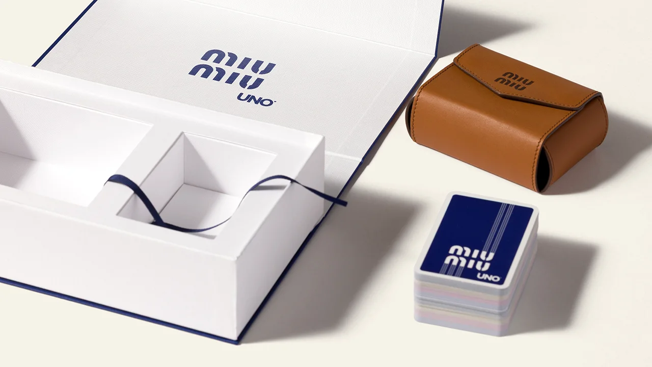 UNO x Miu Miu The Ultimate Luxury Card Set for Chic Parties