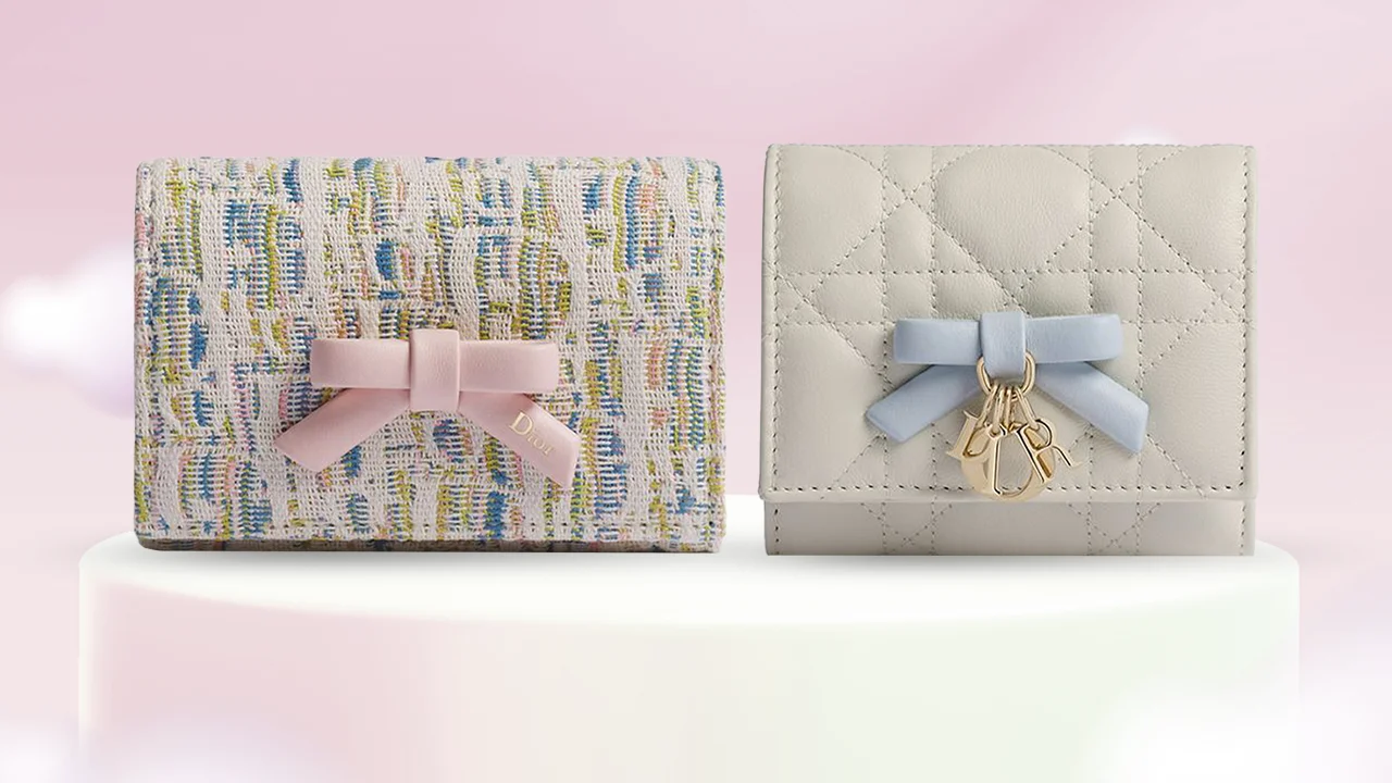 Dior Women's Wallet New Collection: 6 Sweet Pastel Picks